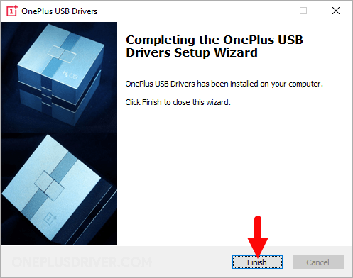 OnePlus Driver Finish