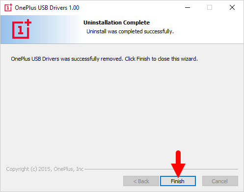 OnePlus USB Driver Removed